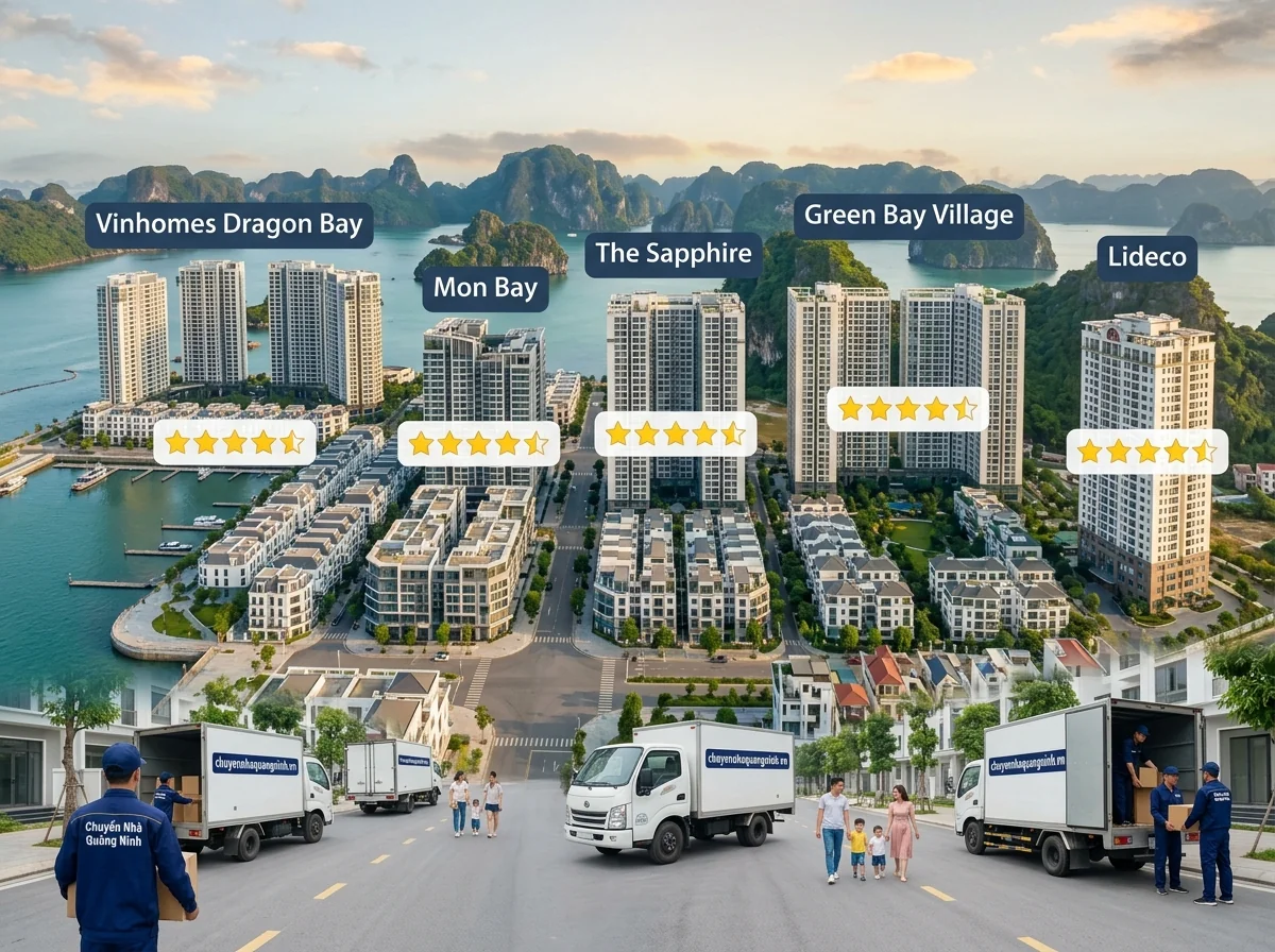 Đánh giá ưu nhược điểm các khu chung cư Hạ Long