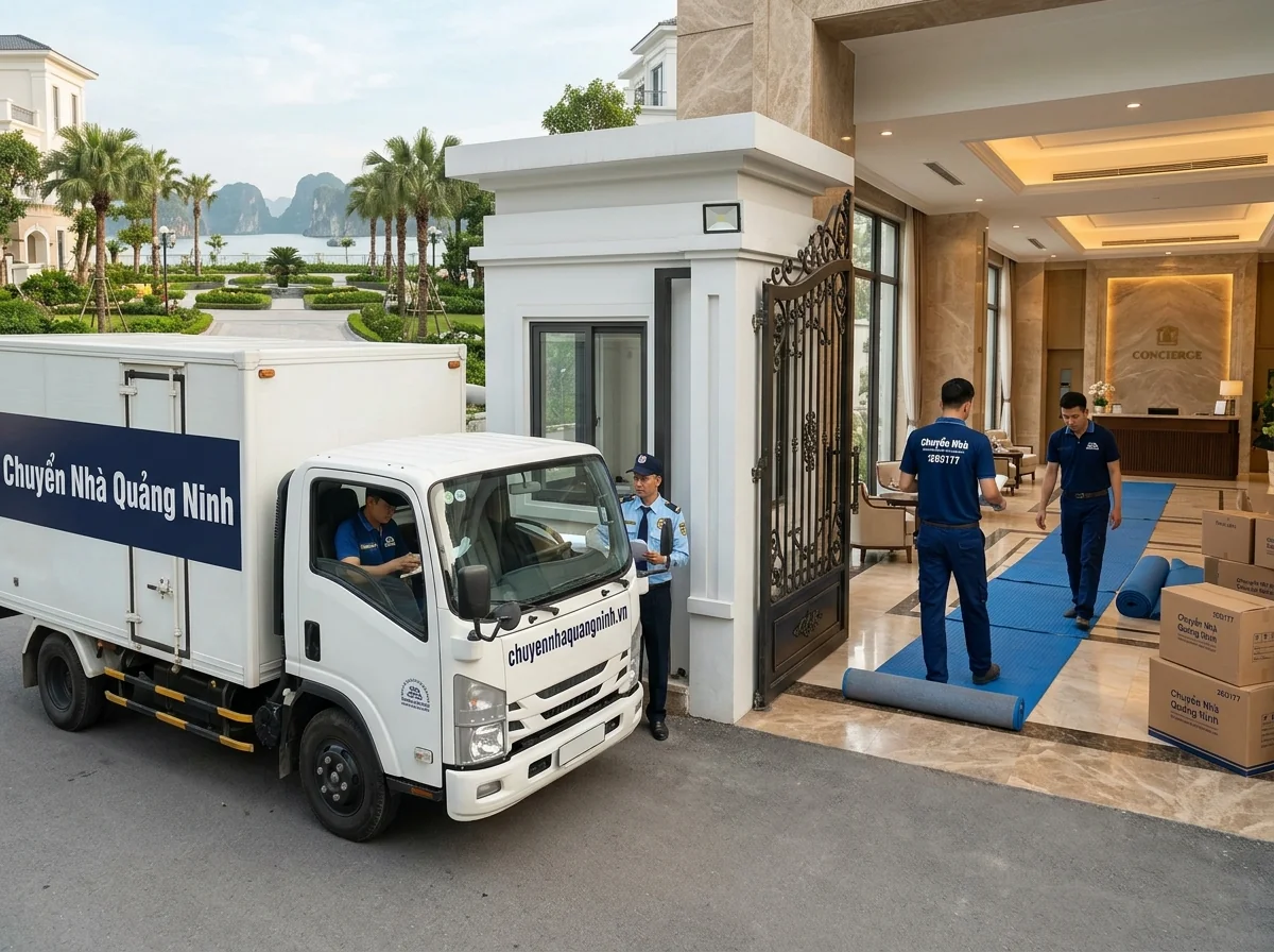 7 lưu ý khi chuyển đồ tại các khu biệt thự cao cấp Hạ Long (Vinhomes, Mon Bay, Sun Grand City)