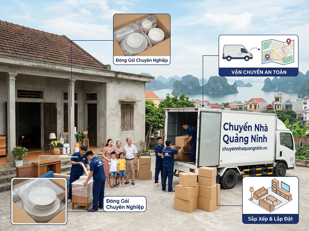 Chuyển nhà trọn gói là gì? Khái niệm, quy trình và 5 lợi ích thiết thực