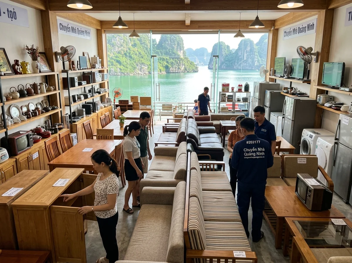 Cửa hàng thanh lý nội thất cũ uy tín tại Hạ Long