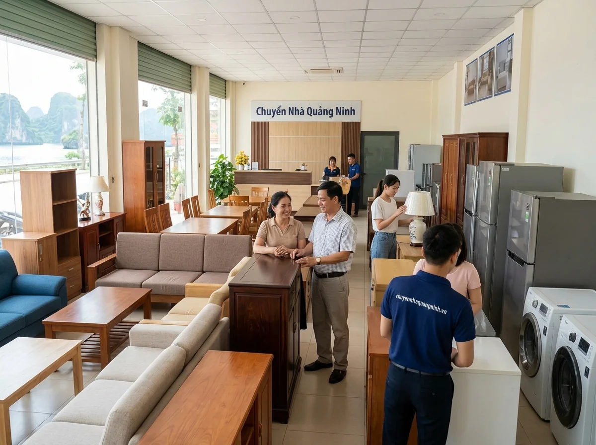 Cửa hàng thanh lý nội thất cũ uy tín tại Hạ Long 2026