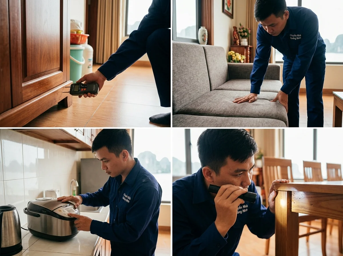 Cách kiểm tra chất lượng đồ cũ: mối mọt, độ đàn hồi, linh kiện