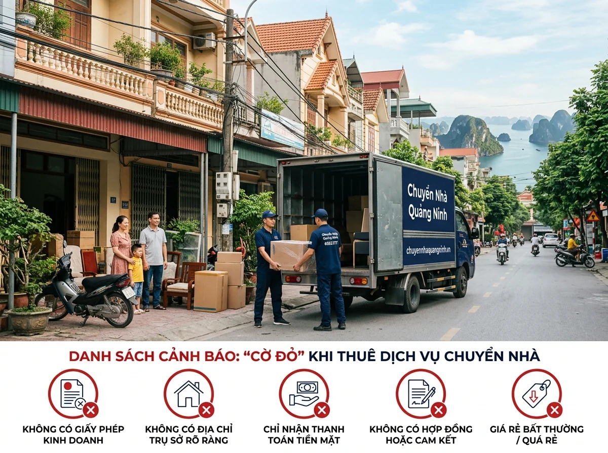 Những dấu hiệu lừa đảo cần tránh khi chọn công ty chuyển nhà