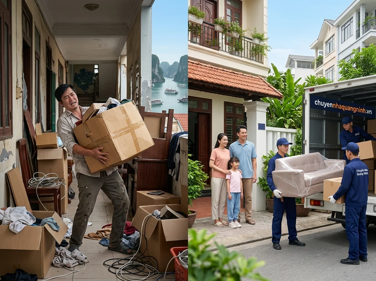 Tự chuyển nhà hay thuê dịch vụ chuyển nhà trọn gói? [Phân tích & So sánh]