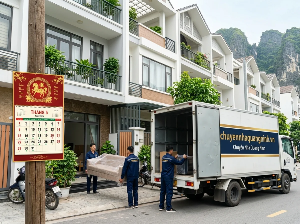 Lịch ngày tốt chuyển nhà tháng 5/2026