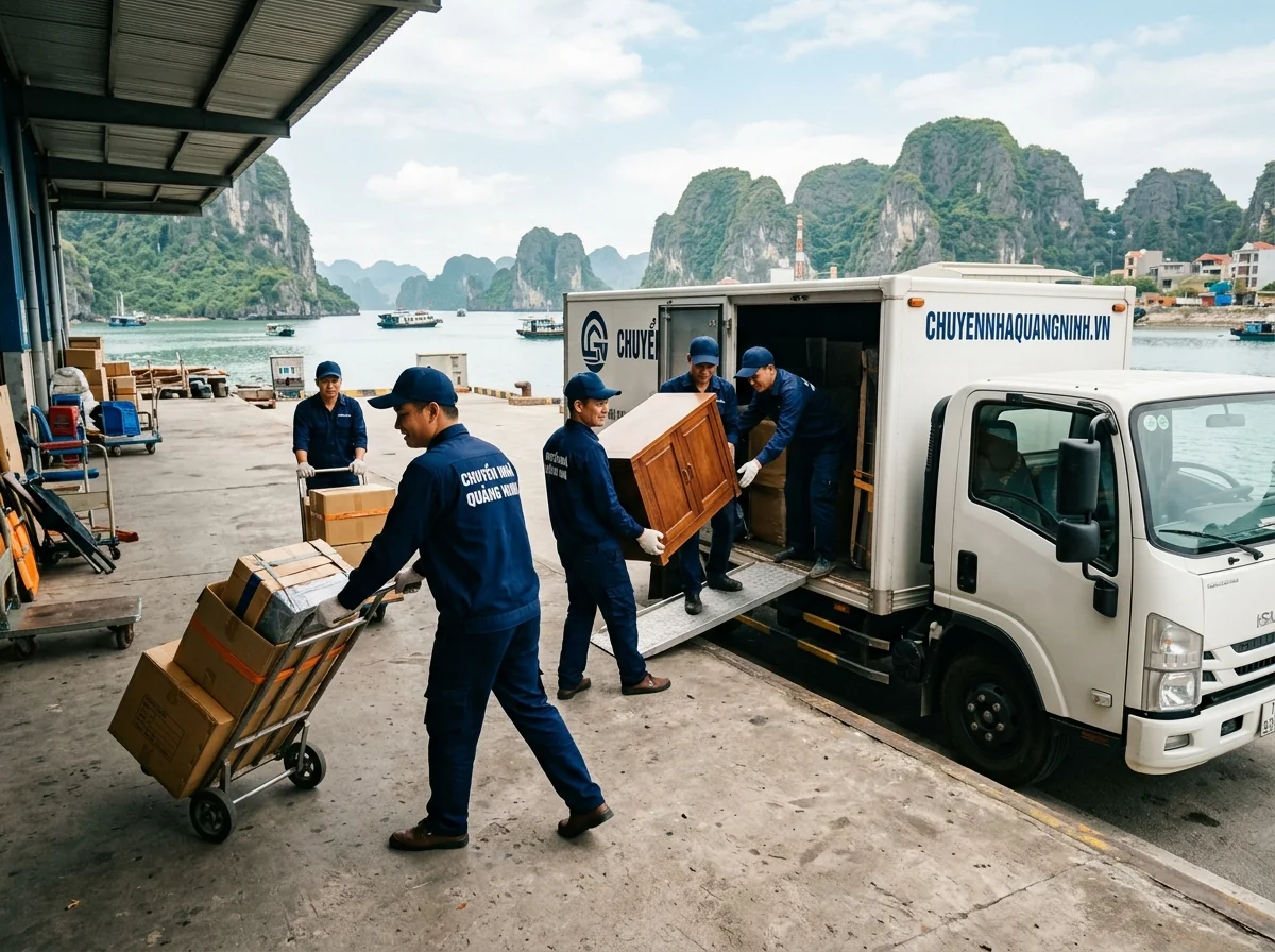 Dịch vụ bốc xếp hàng hóa Hạ Long chuyên nghiệp, giá rẻ