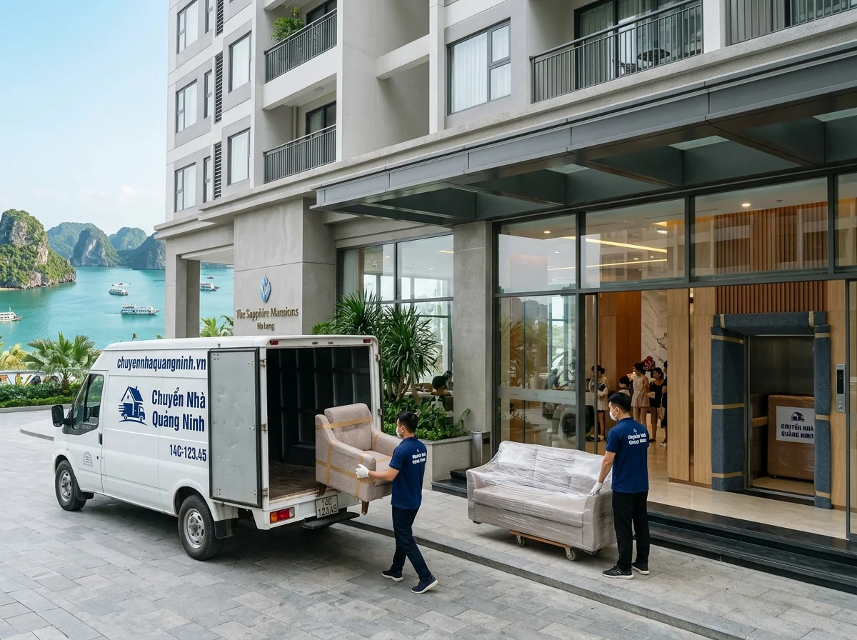 Dịch vụ chuyển nhà chung cư Hạ Long trọn gói, uy tín