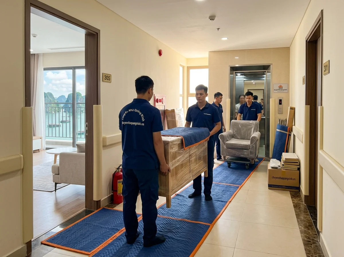 Dịch vụ chuyển nhà chung cư Hạ Long chuyên nghiệp