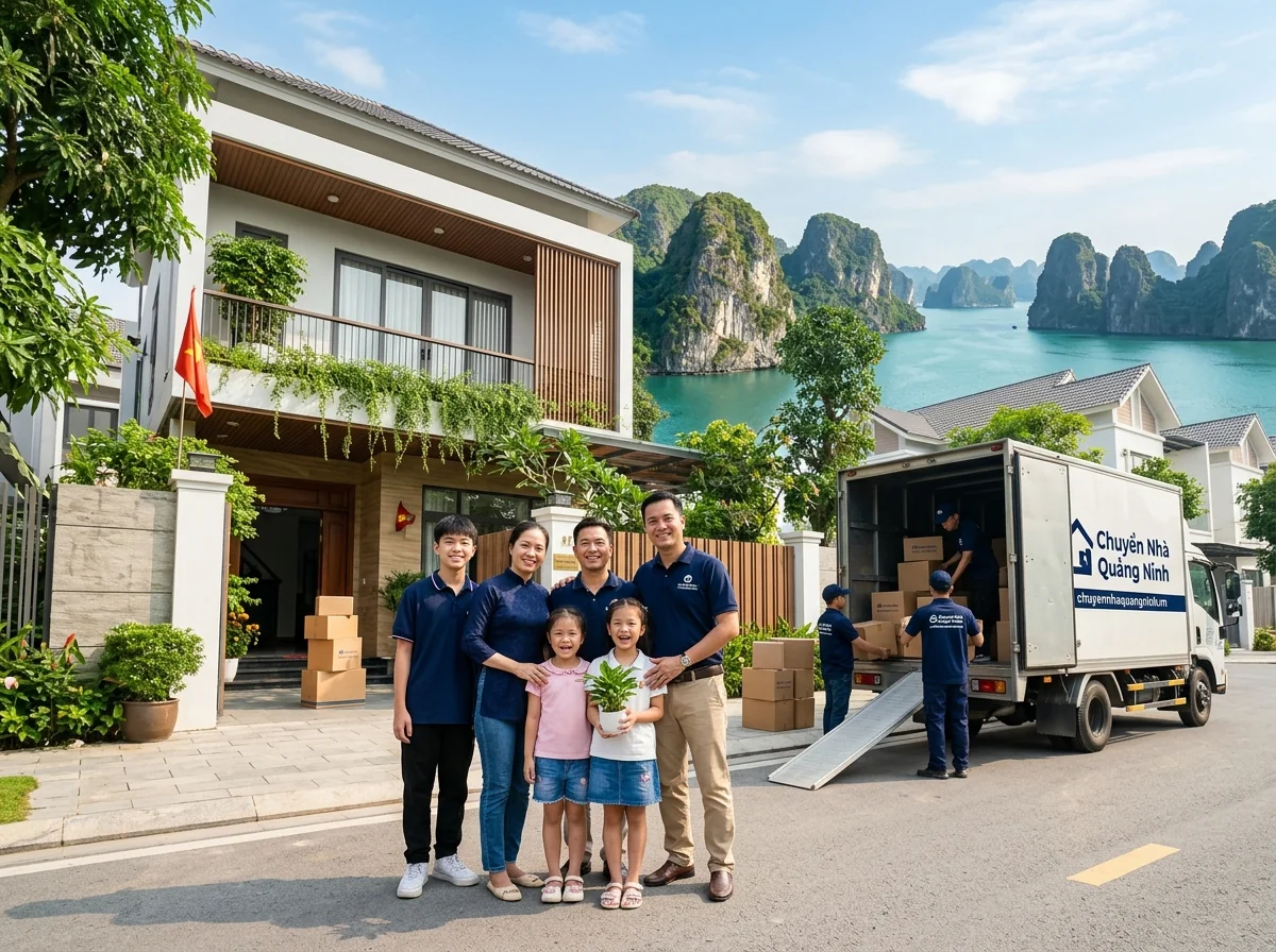 Dịch vụ chuyển nhà Hạ Long trọn gói, giá rẻ
