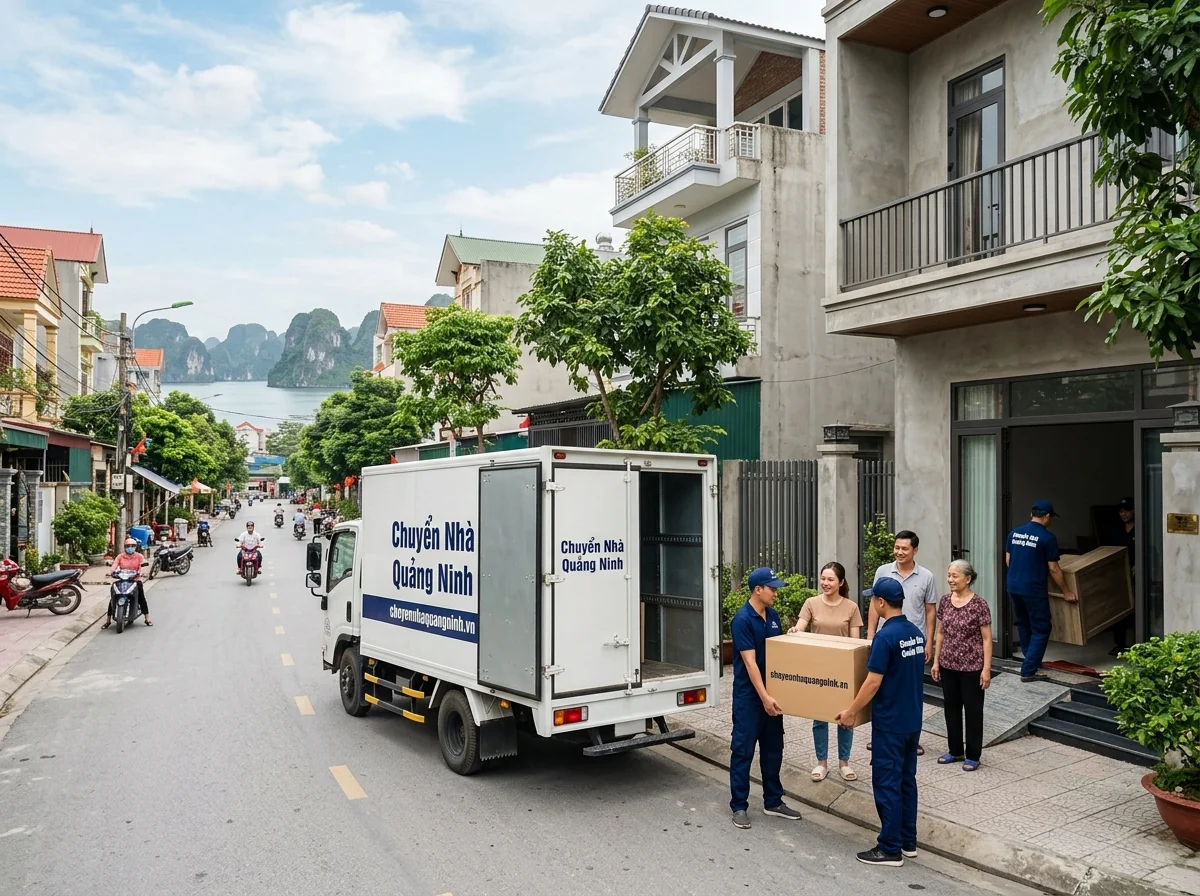 Dịch vụ chuyển nhà Quảng Yên trọn gói, uy tín, giá rẻ