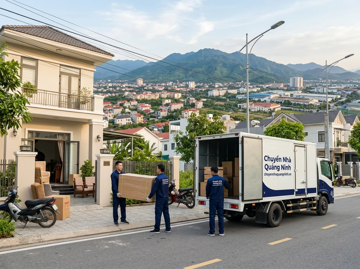 Đặc thù chuyển nhà tại Uông Bí - đồi núi và khu công nghiệp