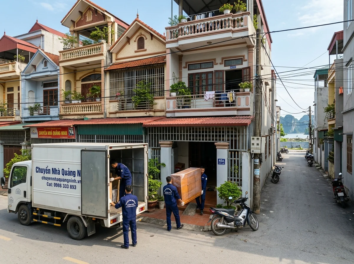 Các khu vực phục vụ tại thành phố Uông Bí