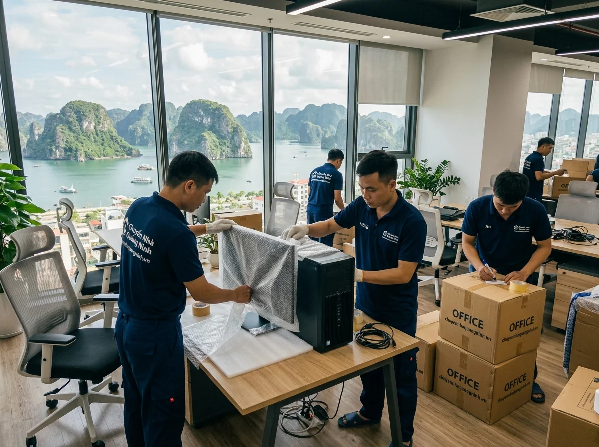 Đóng gói văn phòng chuyên nghiệp tại Hạ Long