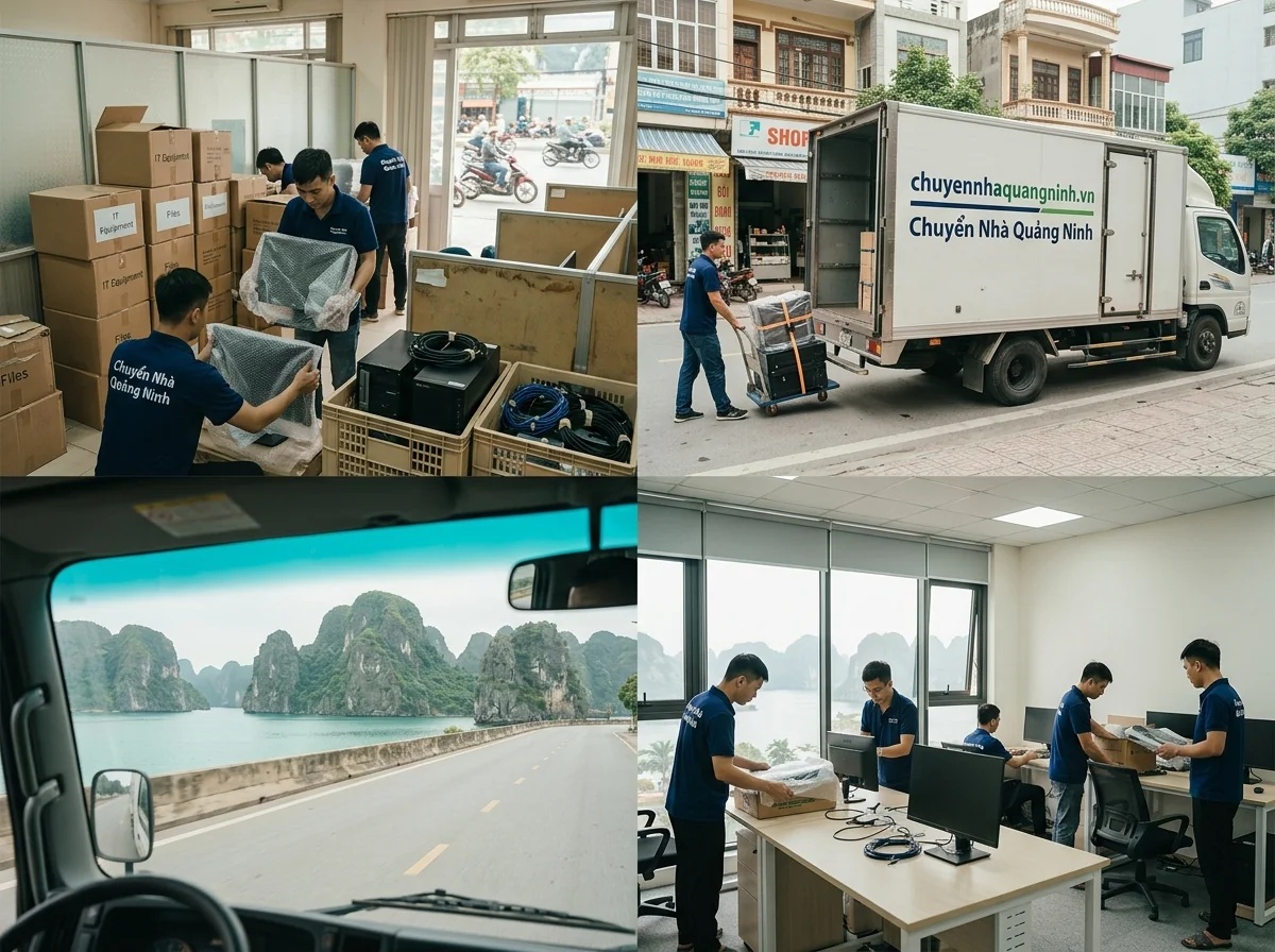 Dự án chuyển văn phòng thực tế tại Quảng Ninh