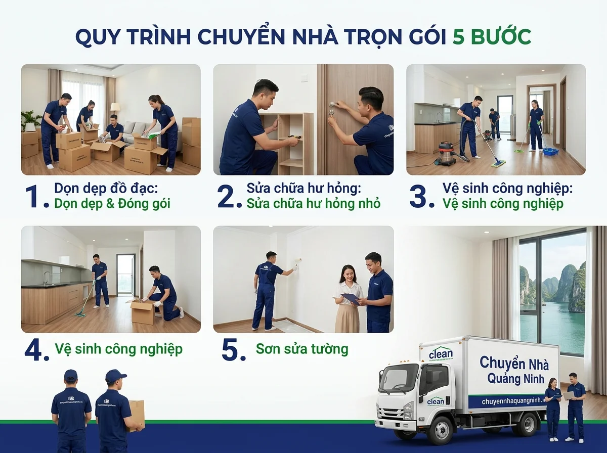Quy trình hoàn trả mặt bằng 5 bước chuyên nghiệp