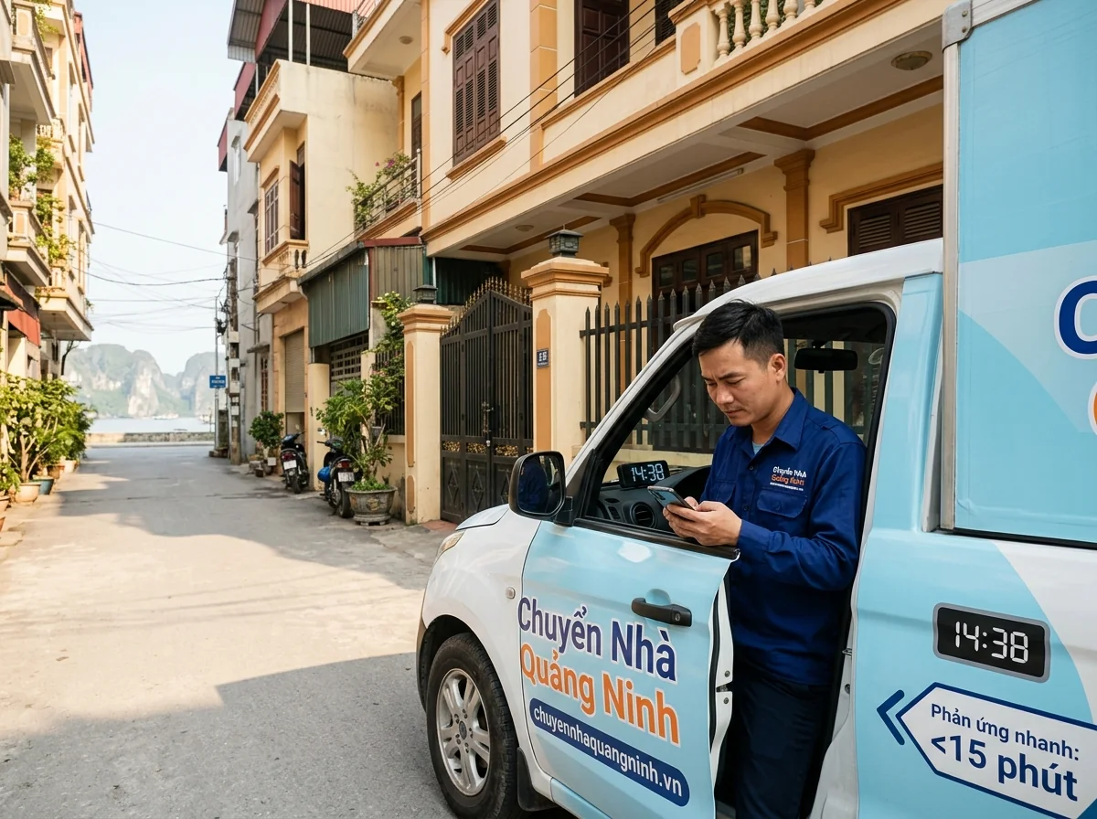 Taxi tải có mặt nhanh chóng trong 30 phút tại Hạ Long