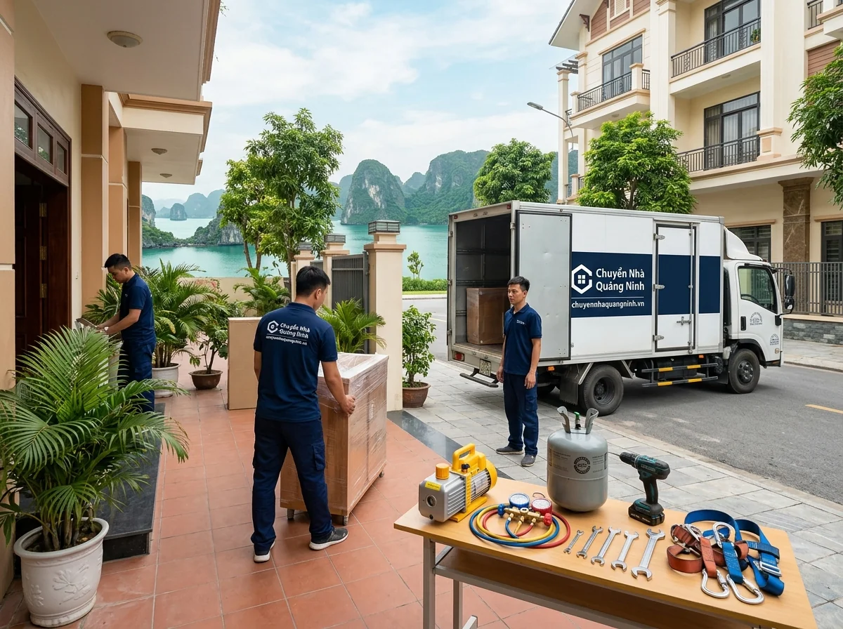 Trang thiết bị chuyên dụng tháo lắp điều hòa