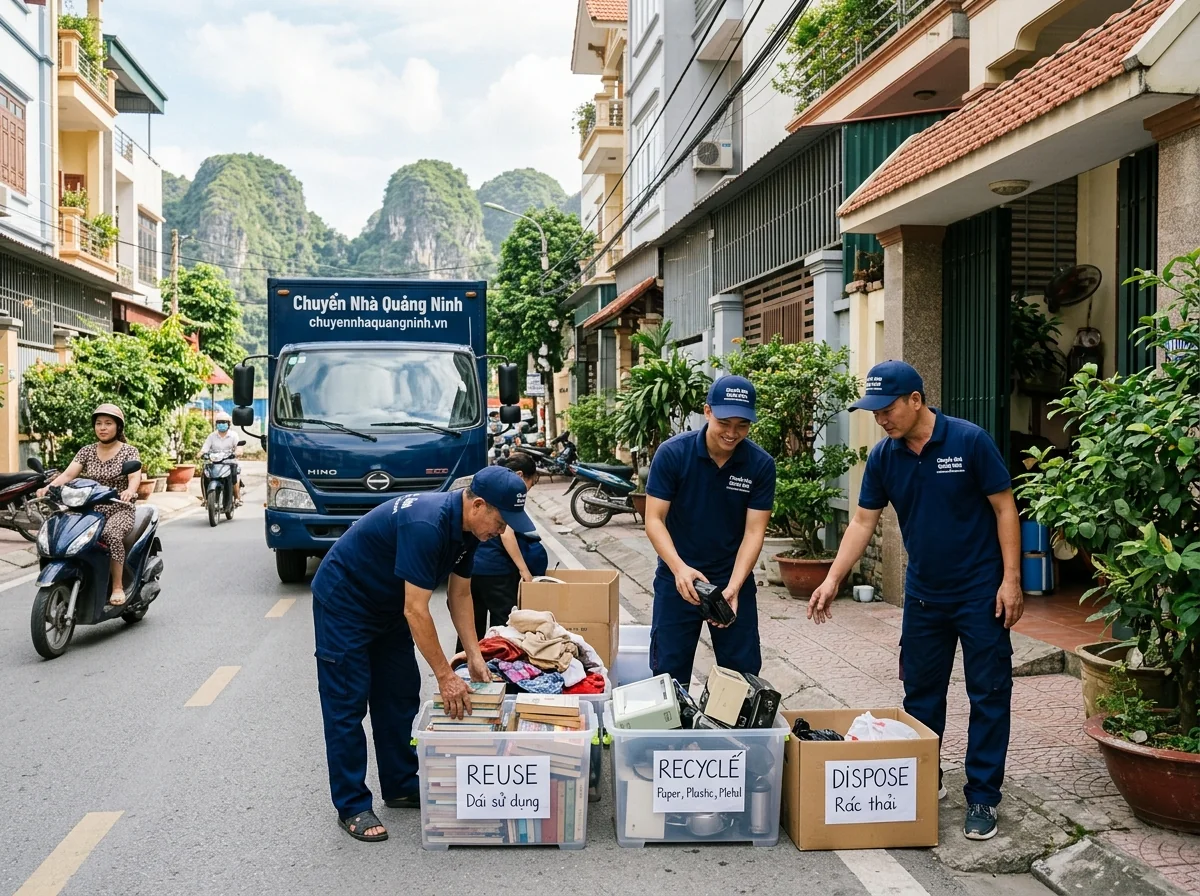 Quy trình xử lý đồ cũ sau thu gom - tái chế chuyên nghiệp