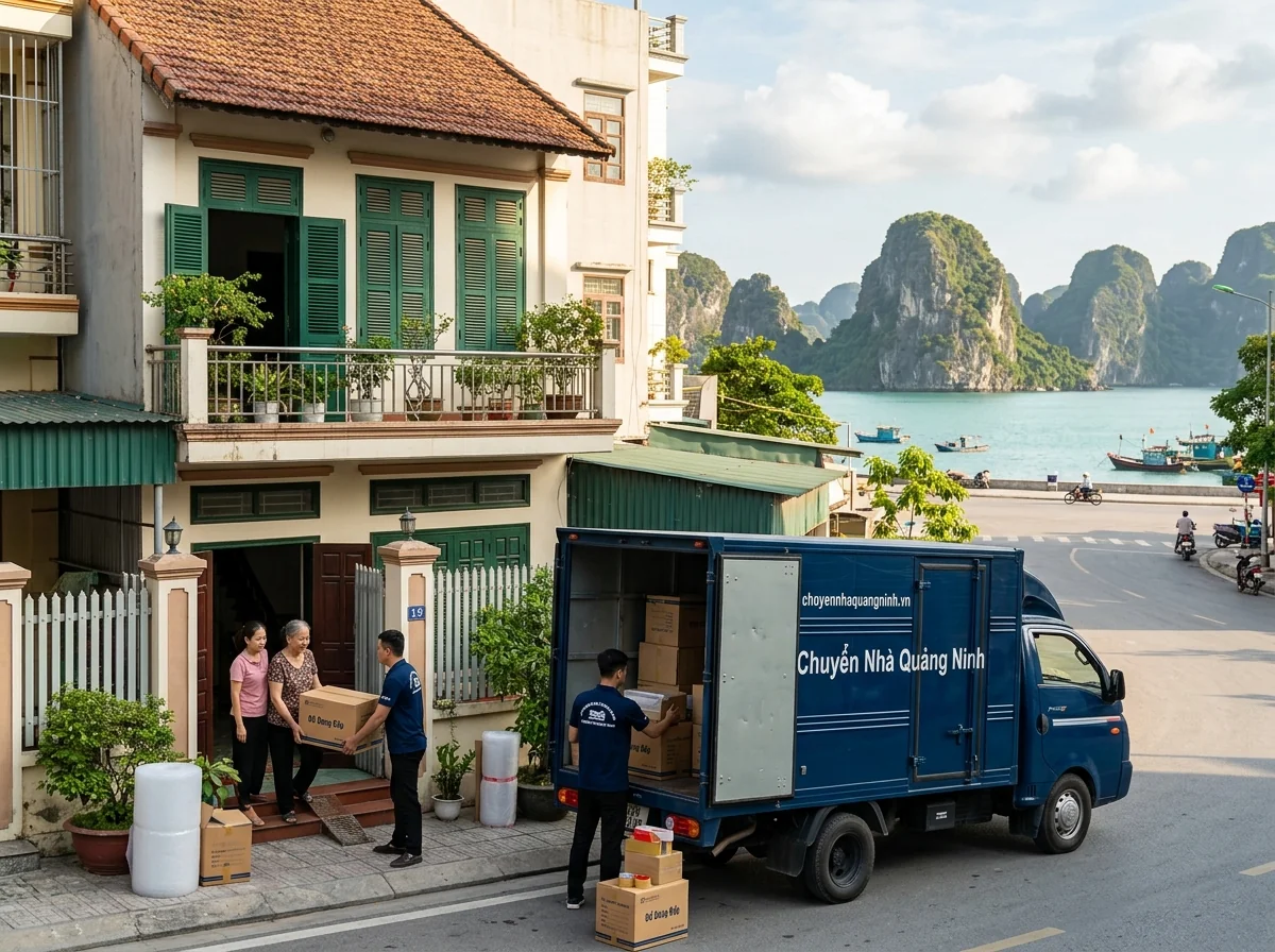 Cho thuê xe tải chở hàng Hạ Long giá rẻ, uy tín
